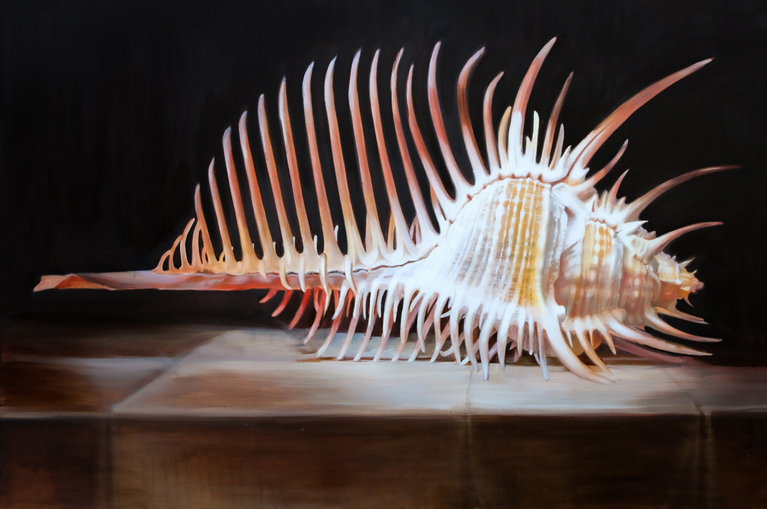 My Shell, 130 x 180 cm. oil on canvas, 2020