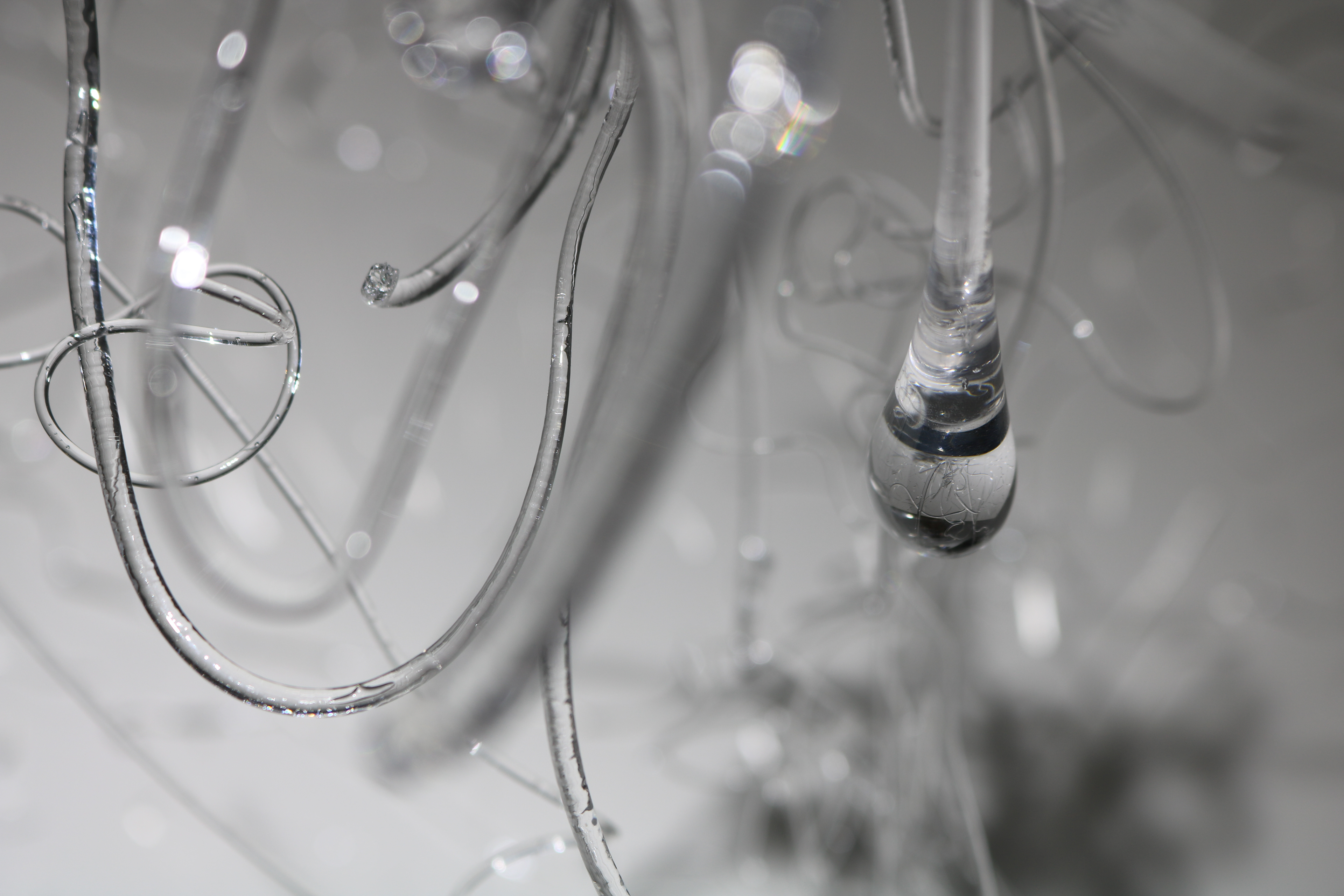 Optical Abberations in glass droplet
