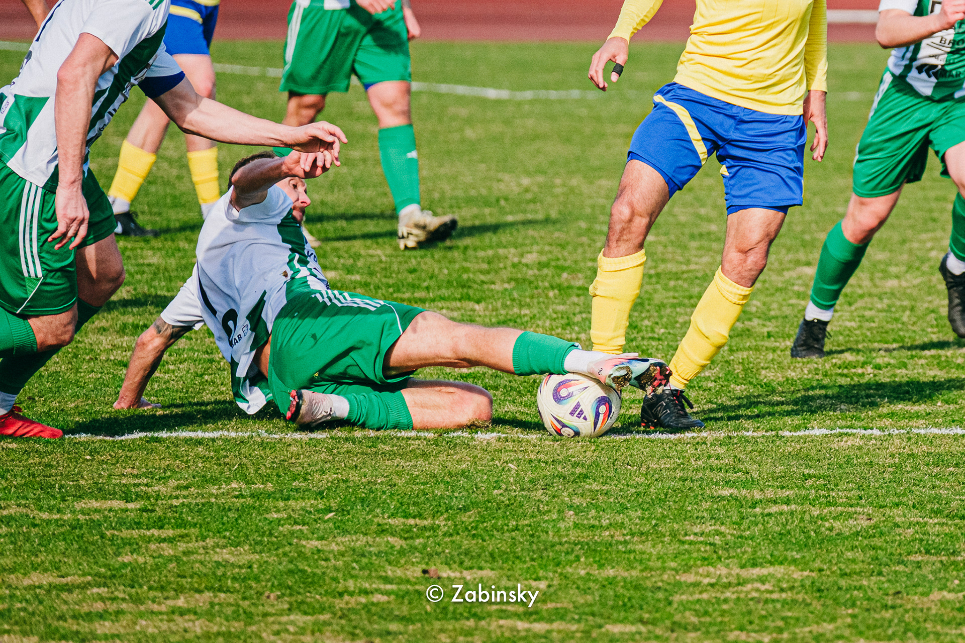 KP Starogard vs Arka II Gdynia - wślizg