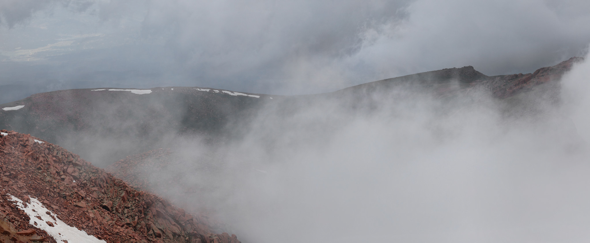 Pikes Peak Fog, July 2023