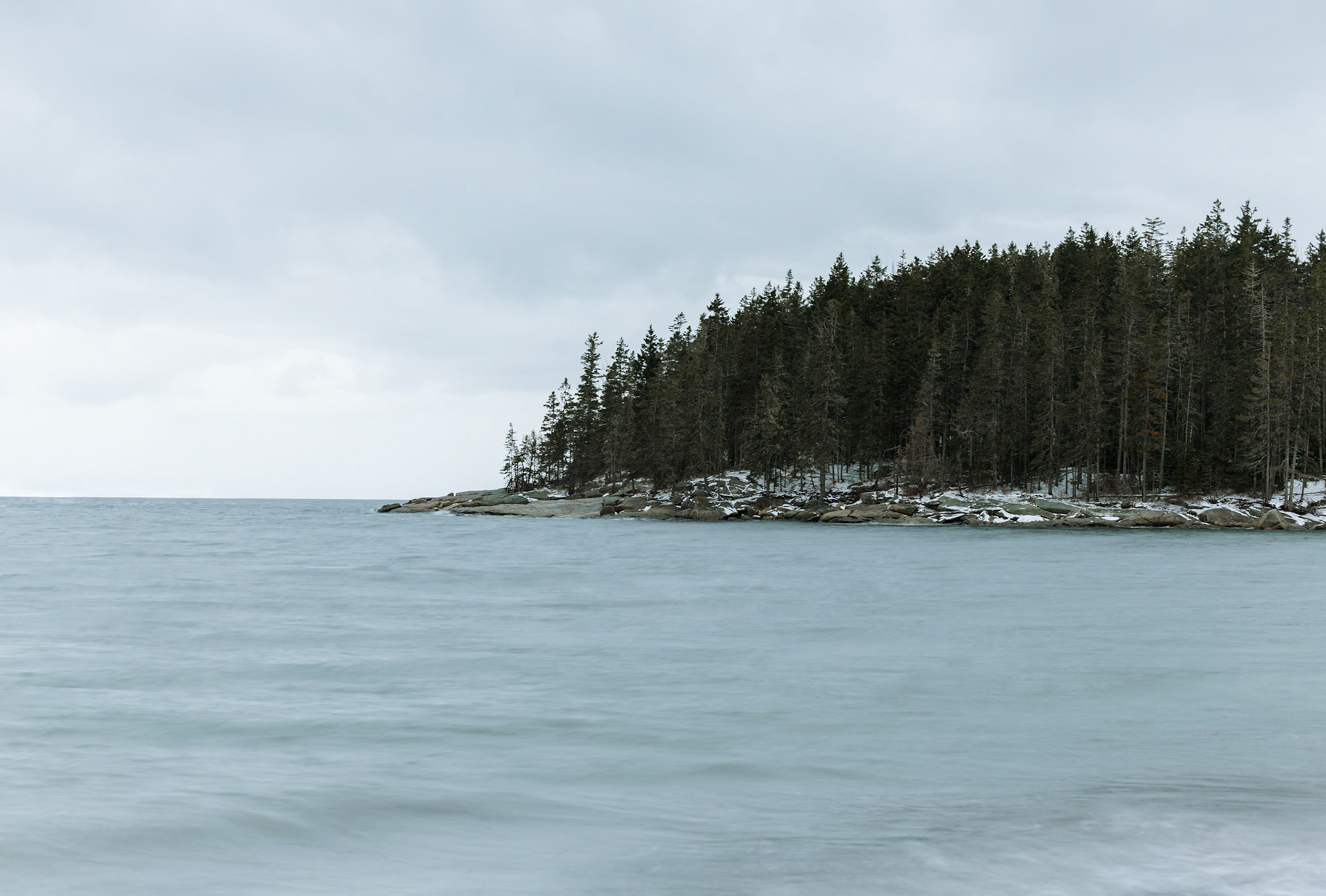 Maine Coast, March 2025