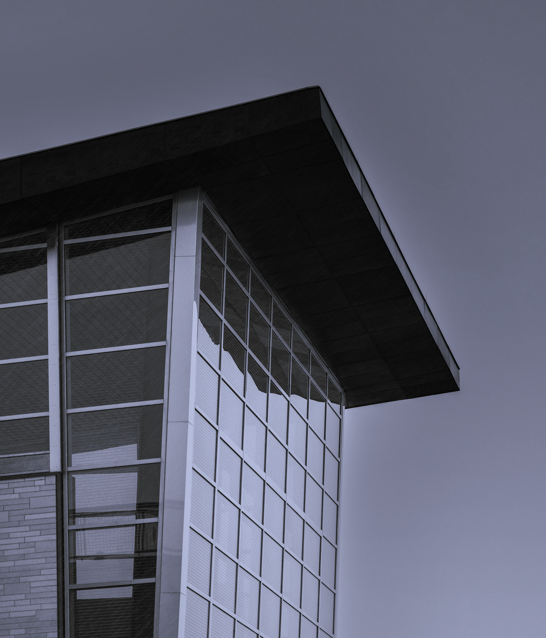 Pikes Peak Summit Tower Monochrome, July 2023