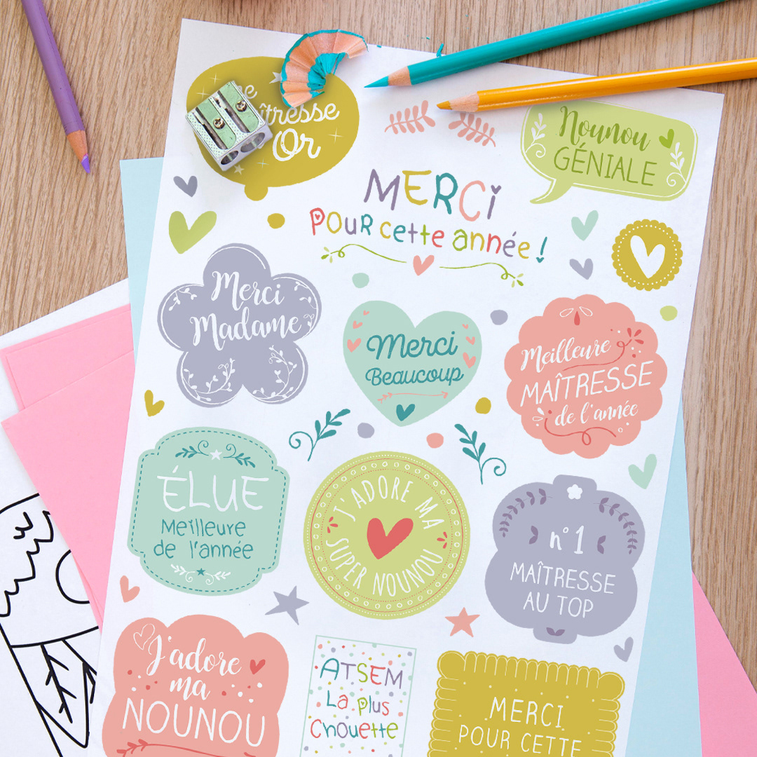 Design de gommettes
