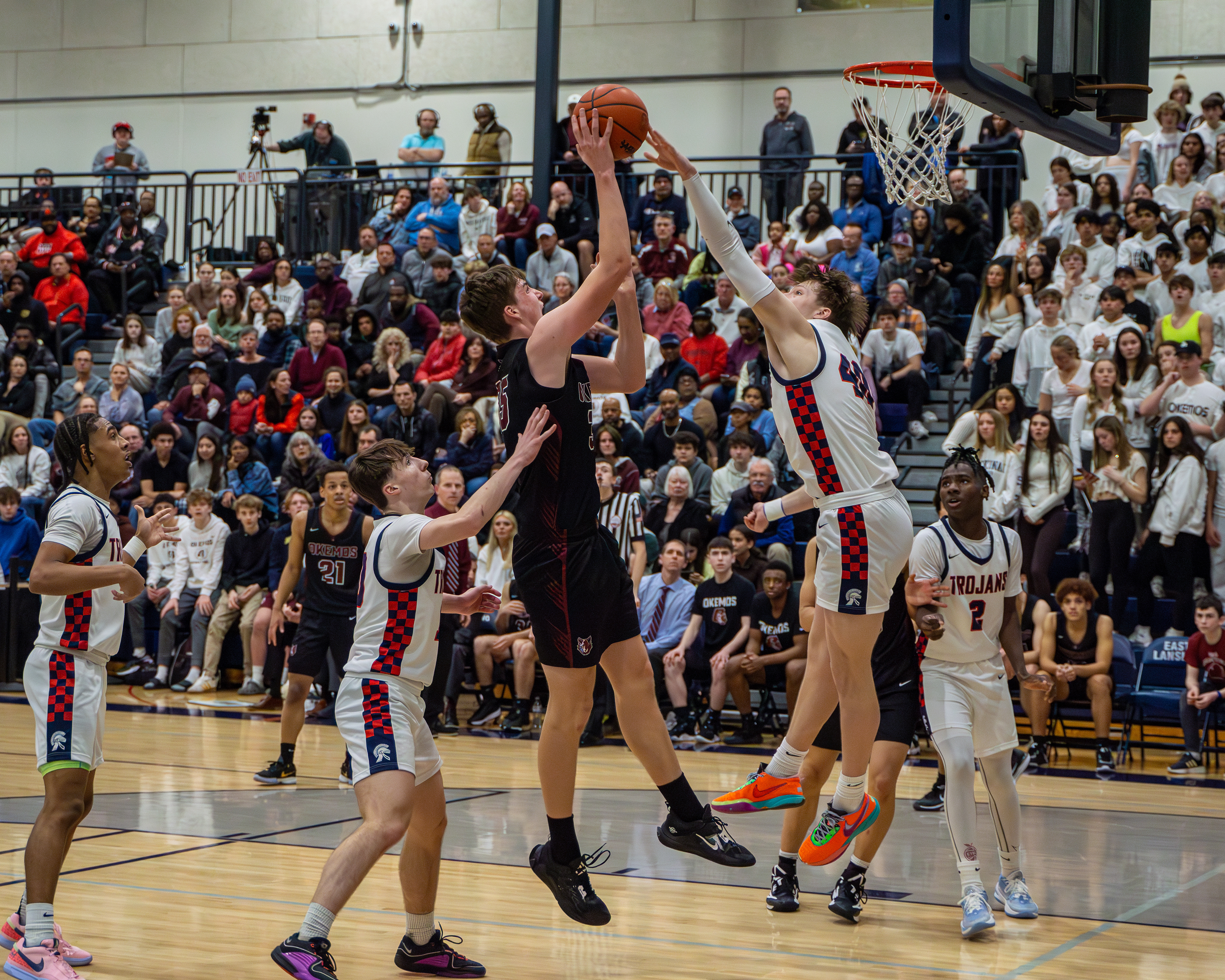 Okemos vs East Lansing 2/23