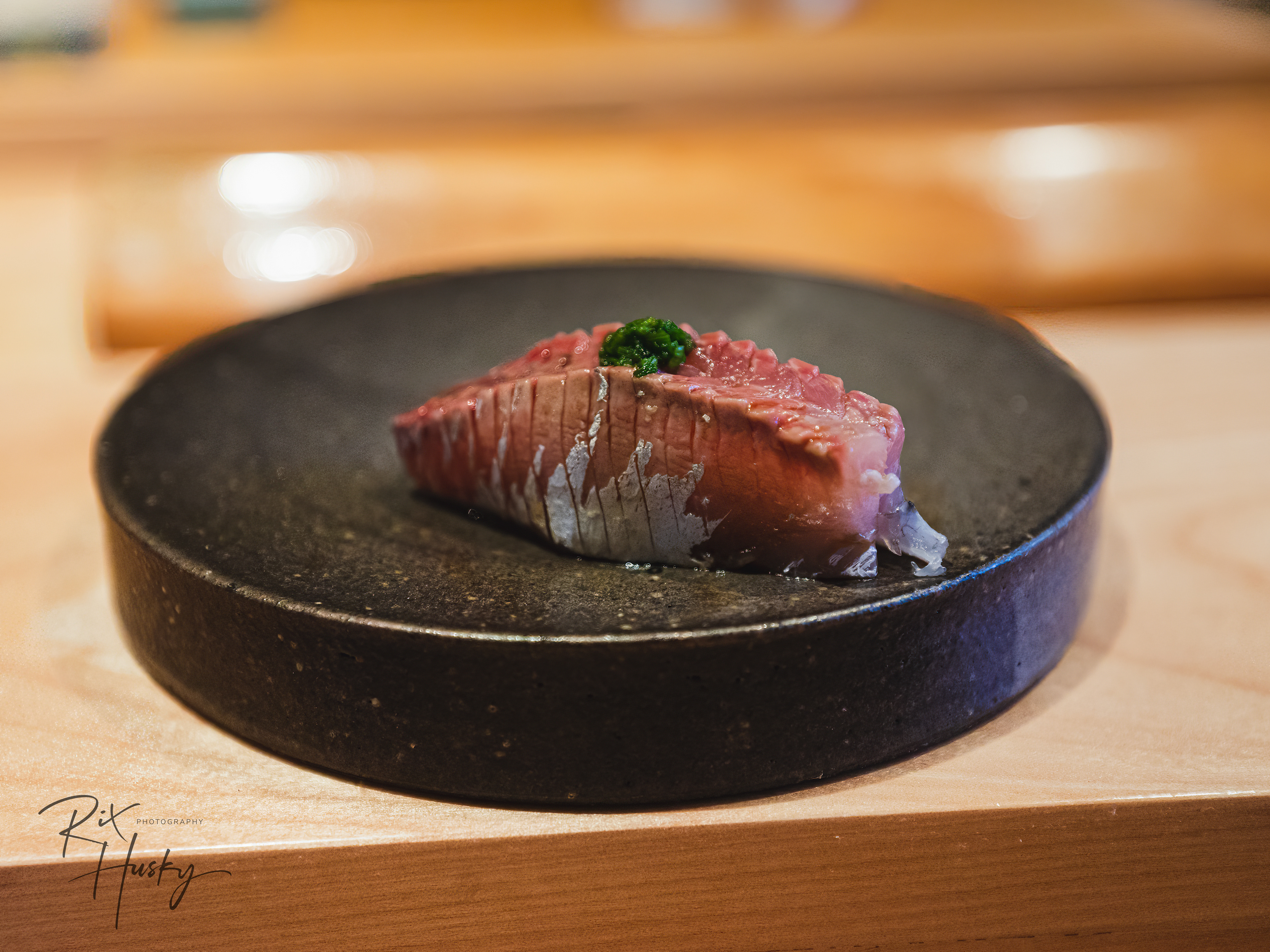 Japanese Horse Mackerel Nigiri