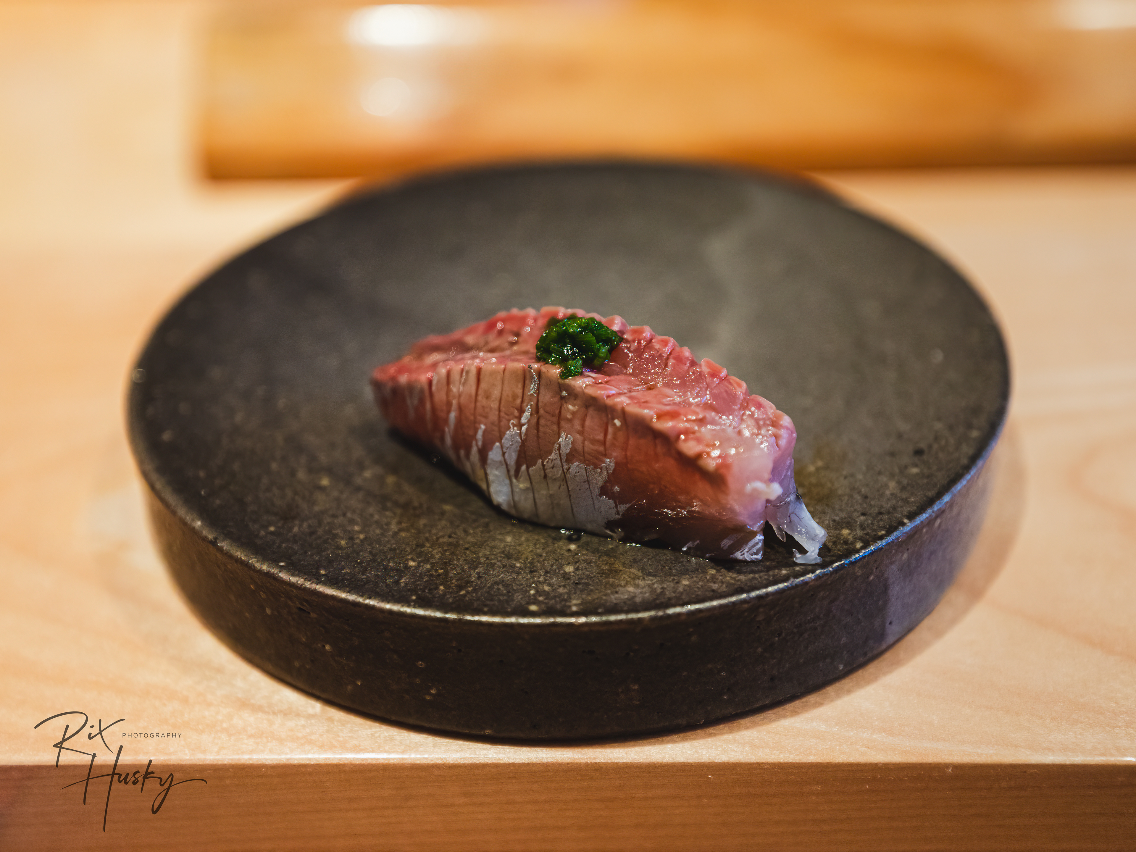 Japanese Horse Mackerel Nigiri