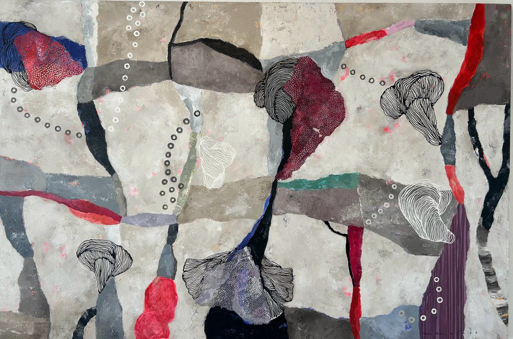 "Diversidad" 120 x 150 cm Acrilico sobre tela 2023