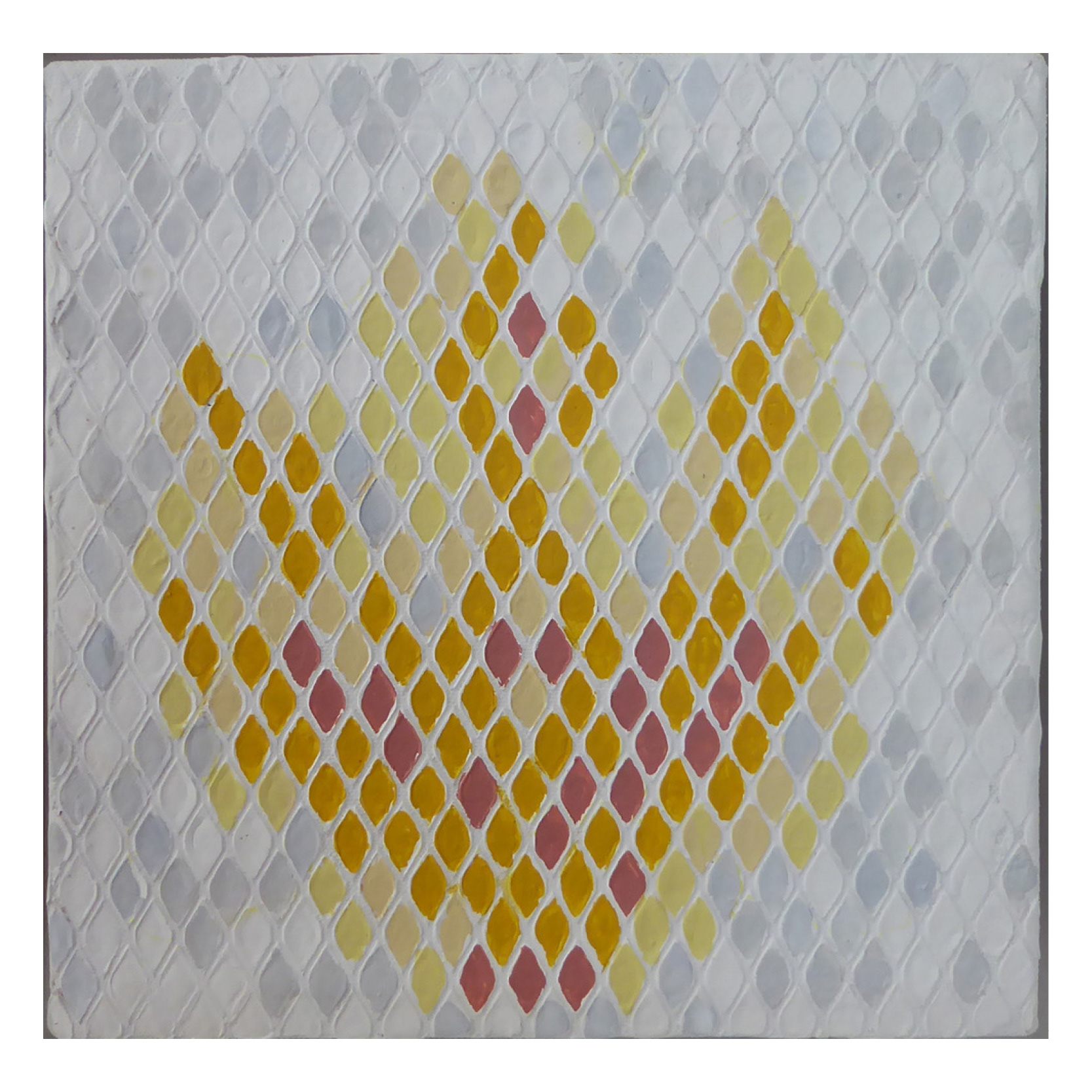 "En un dia sin lluvia" 25x25cm Acrílico sobre tela. 2018