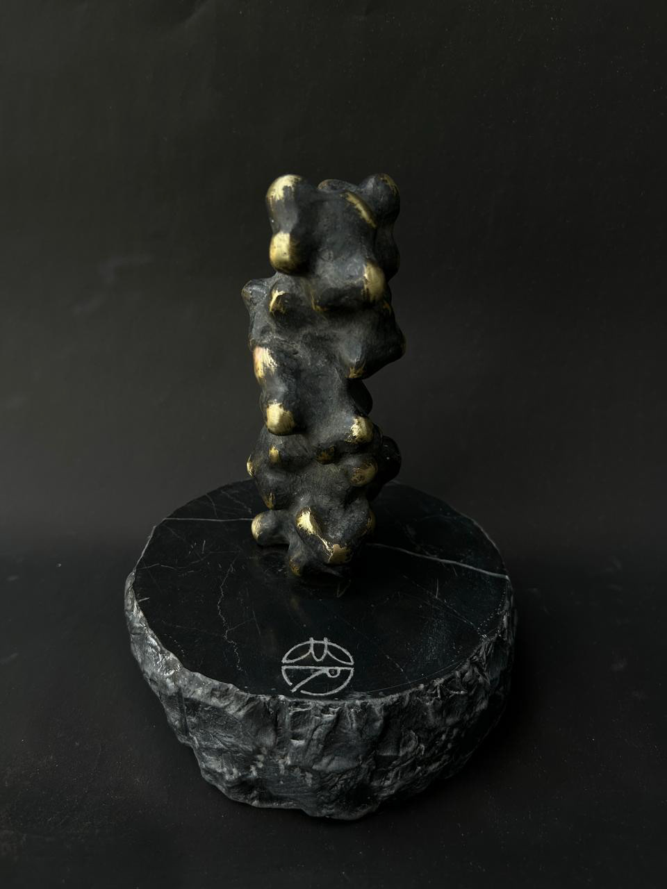Desértica II - 15x20 cm - Mármol/bronce