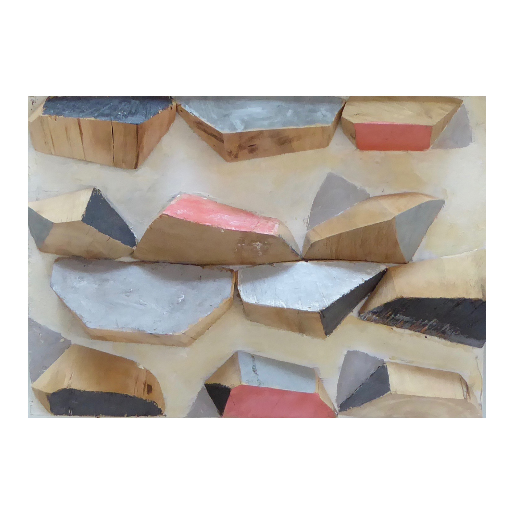 "Fractal" 15x20cm. Acrílico sobre madera. 2014