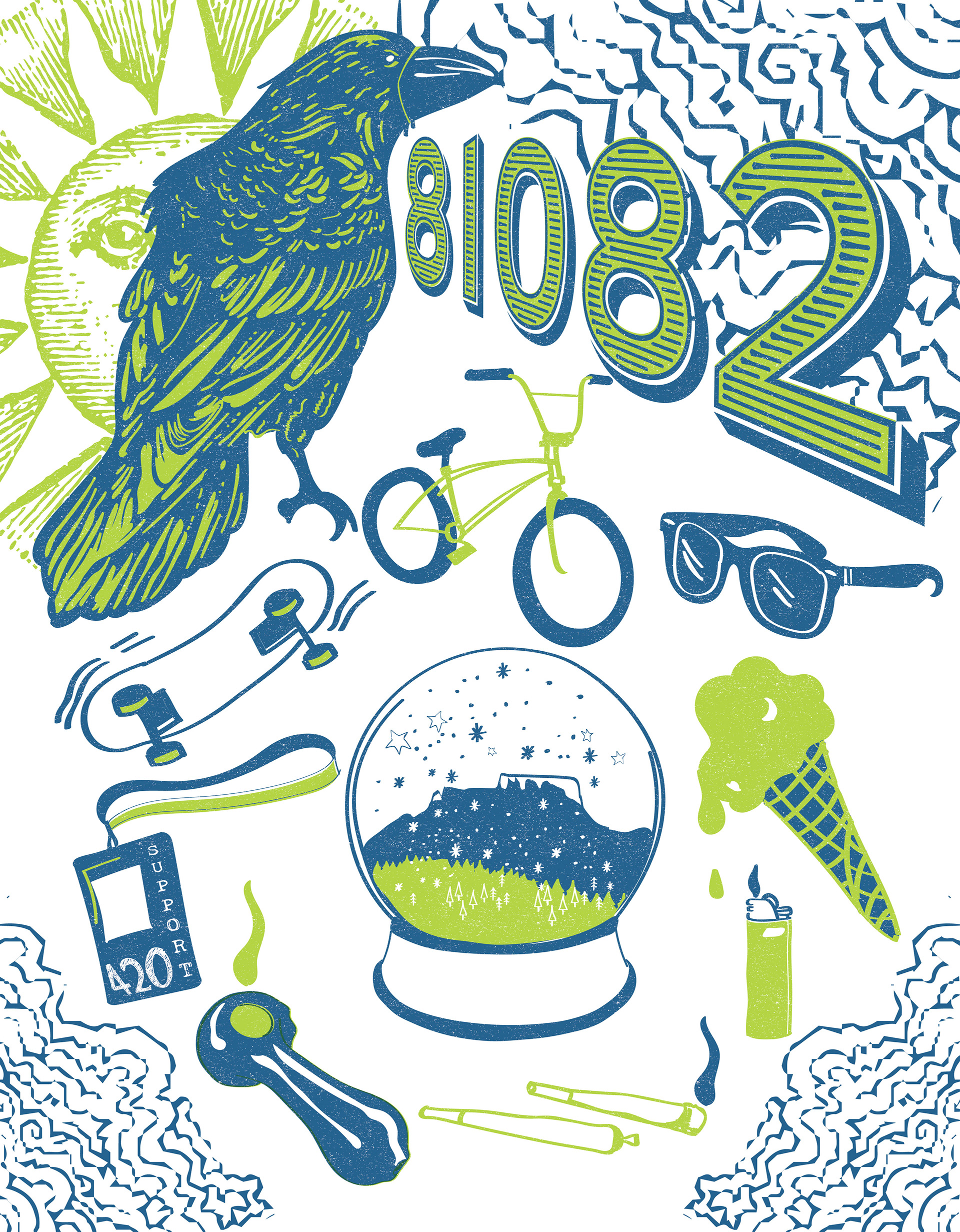 Art Illustration in Trinizine