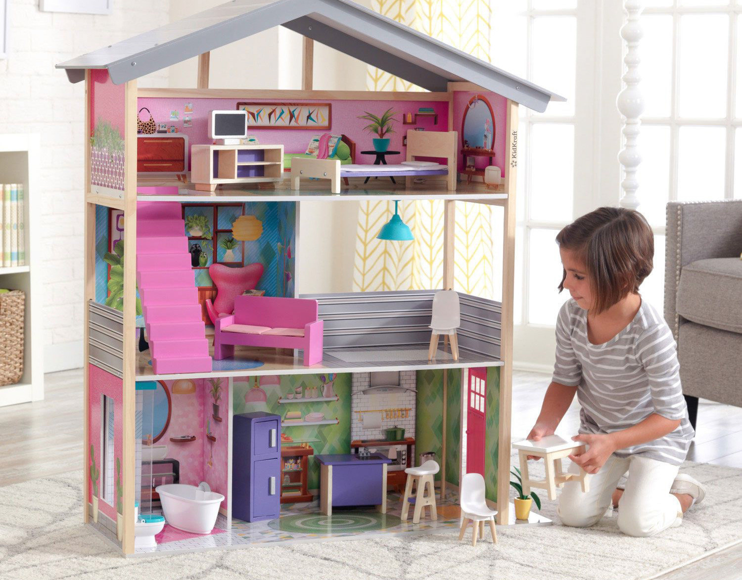 imaginarium modern luxury dollhouse