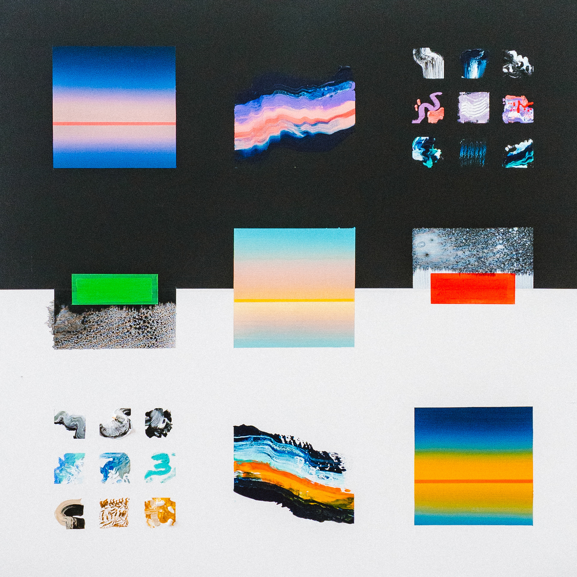 Where the Light Begins - Acrylic on canvas (100x100 cm)