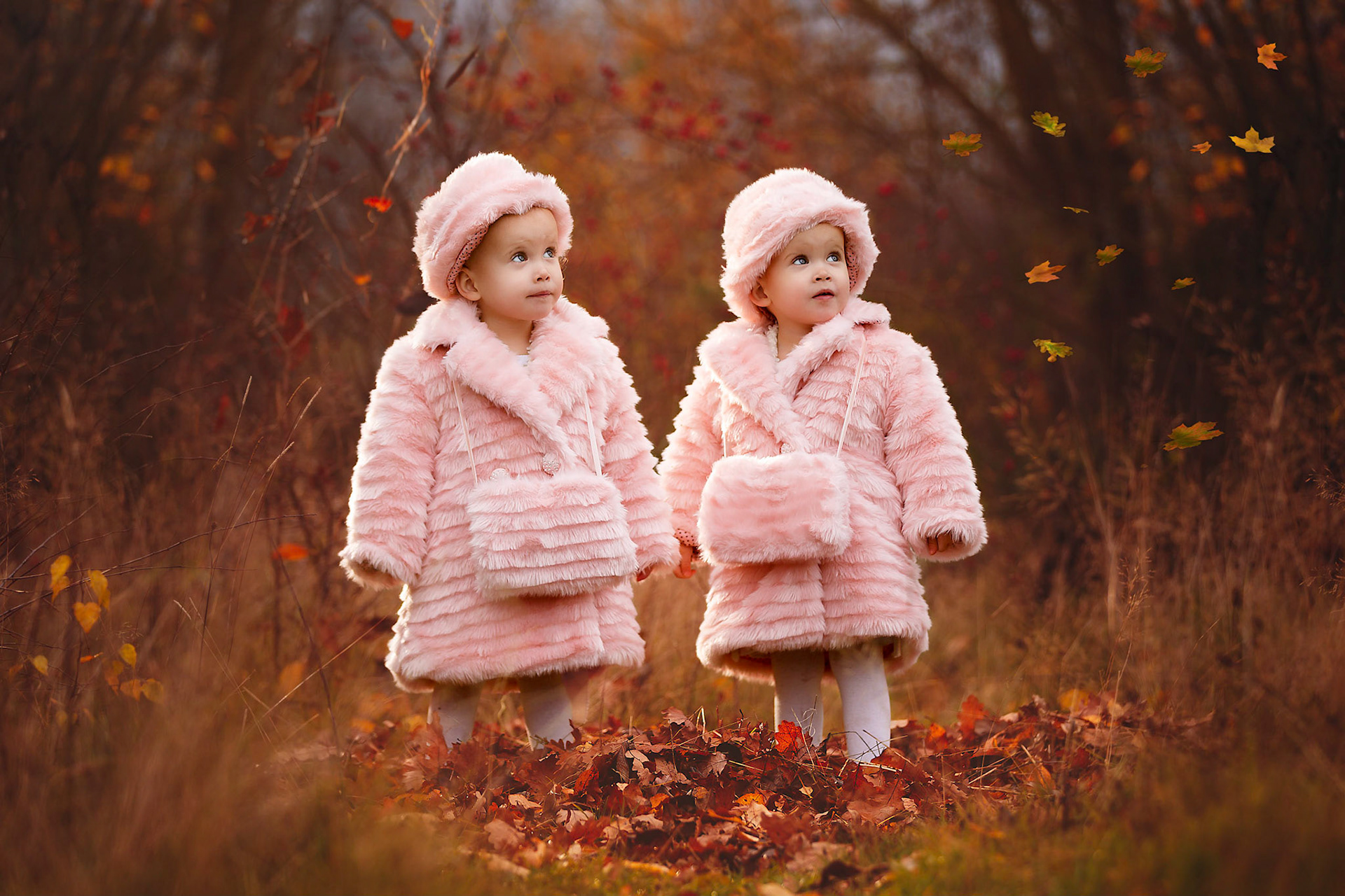 Twins in Autumn