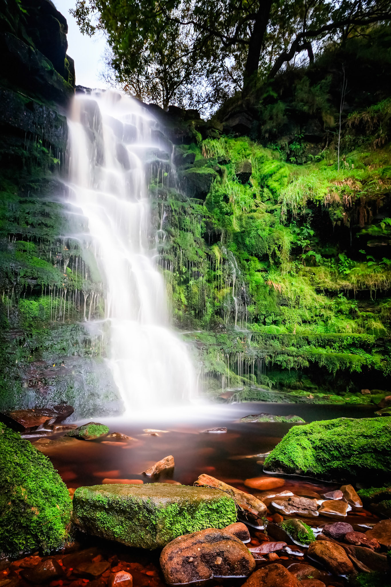 Middle Black Clough Waterfall