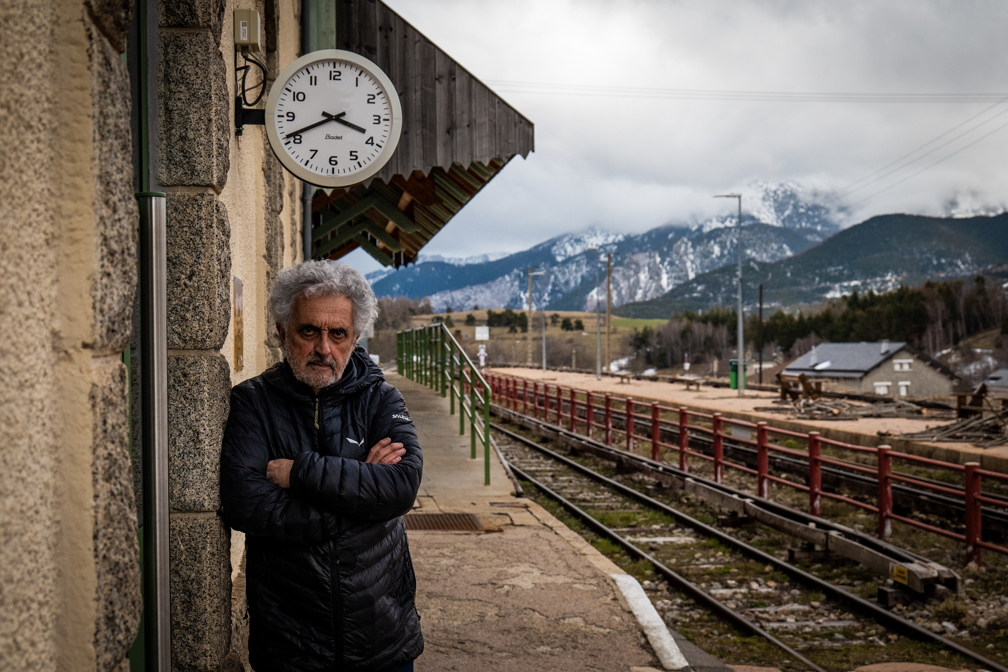 Georges Bartoli, président du Comité d'Usagers du Train Jaune