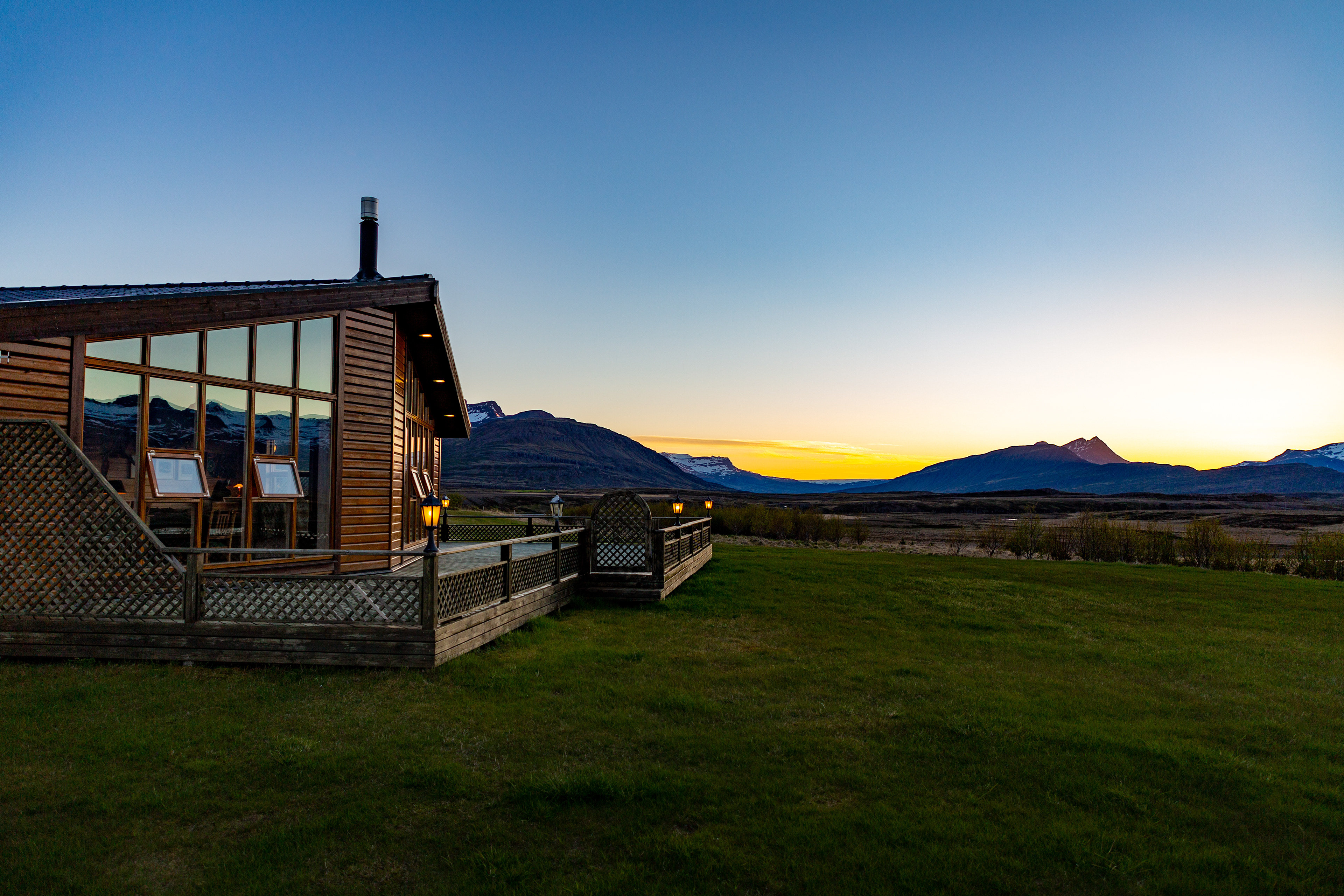 South East Icelandic fishing lodge