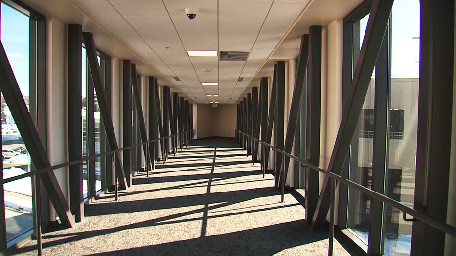 WAUKESHA CITY HALL BRIDGE- INVOLVEMENT IN FABRICATING SPECIFICALLY THE FRAMING OF THOSE WINDOWS