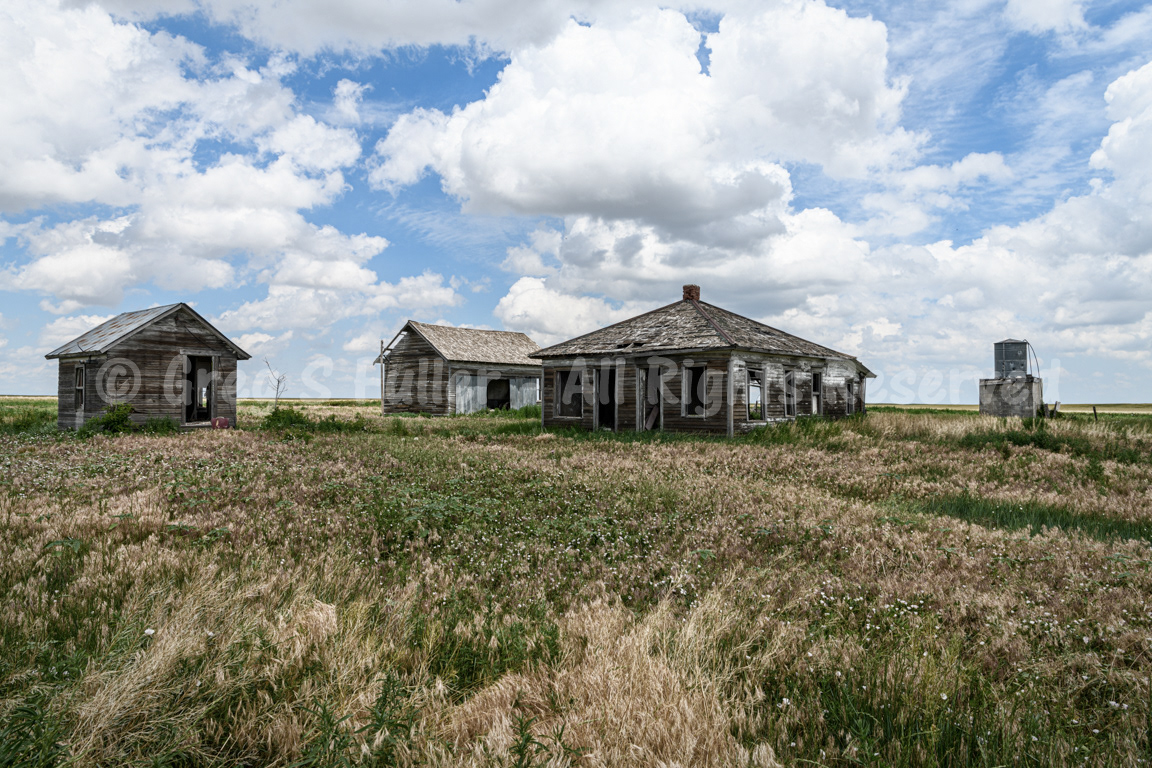 Farming Abandoned - - Kit Carson County, Colorado