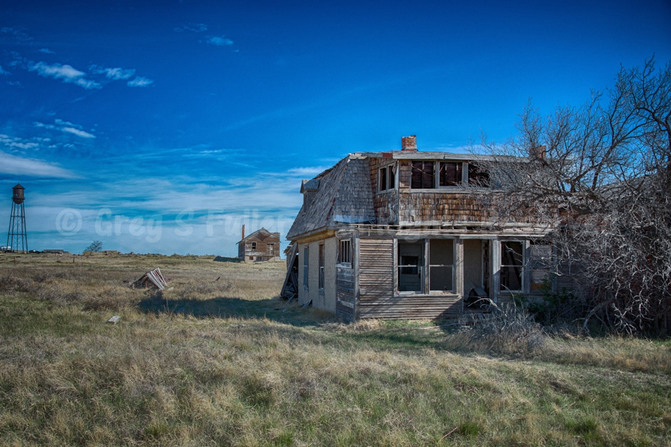 A Ghost of a Town with a Grand Old Water Tower - Keota Mercantile - Keota, Colorado
