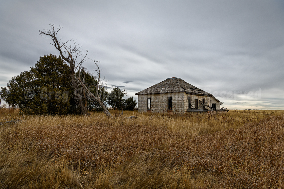 Prairie living, abandoned  - Logan County, Colorado