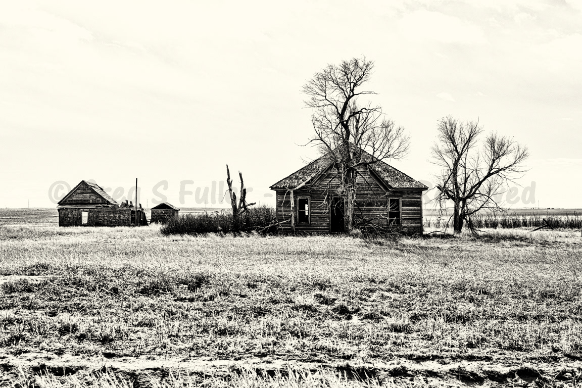 It feels so flat out here you can see for miles. - Washington County, Colorado