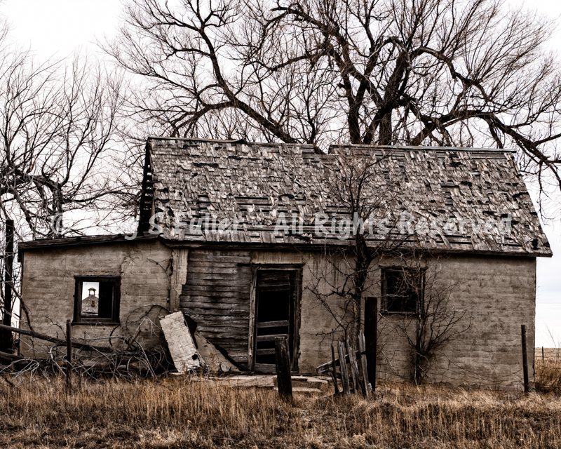 A Town No More - in a Ghost of a Town - Aroya, Colorado