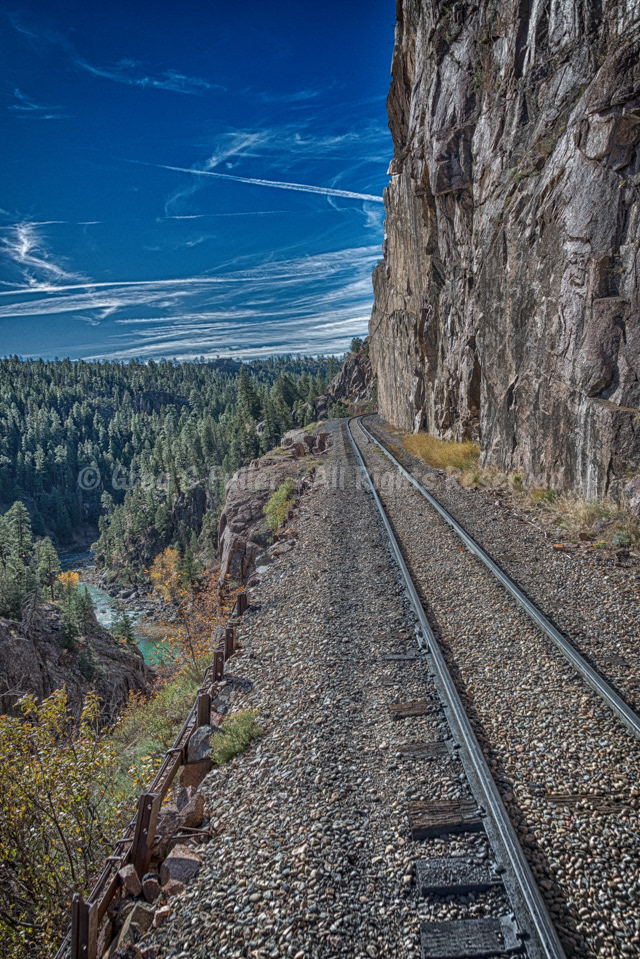 Along the Narrow Gauge - Durango & Silverton Narrow Gauge Railroad - Colorado
