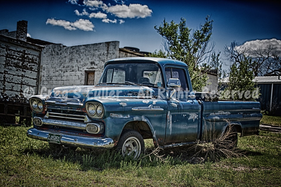 Late 1950s Chevy Apache Fleetside - Haswell, Colorado