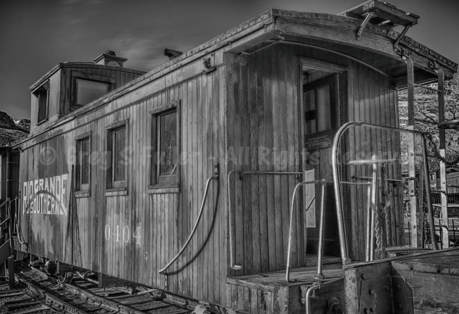 Rio Grande Southern Caboose - Golden, Colorado