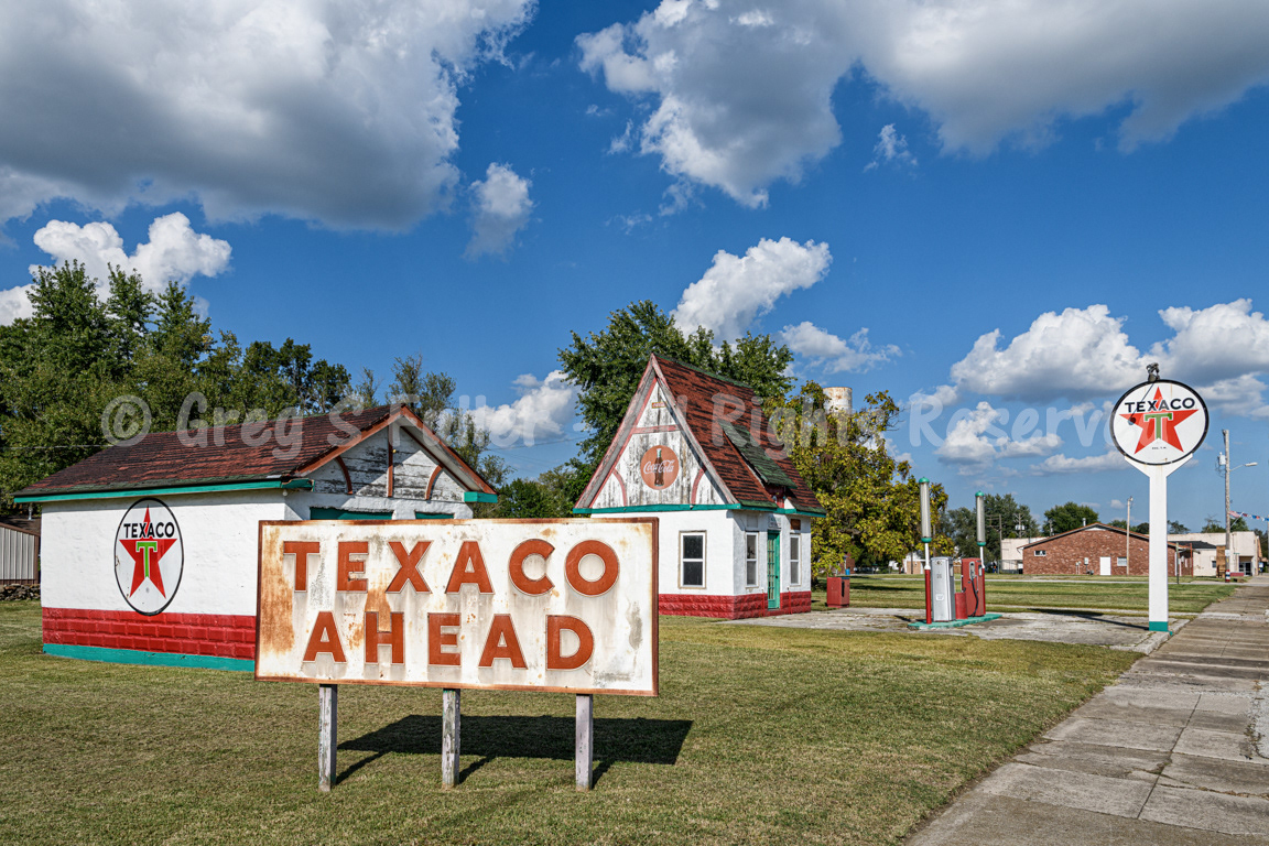 Texaco Ahead - Weir, Kansas