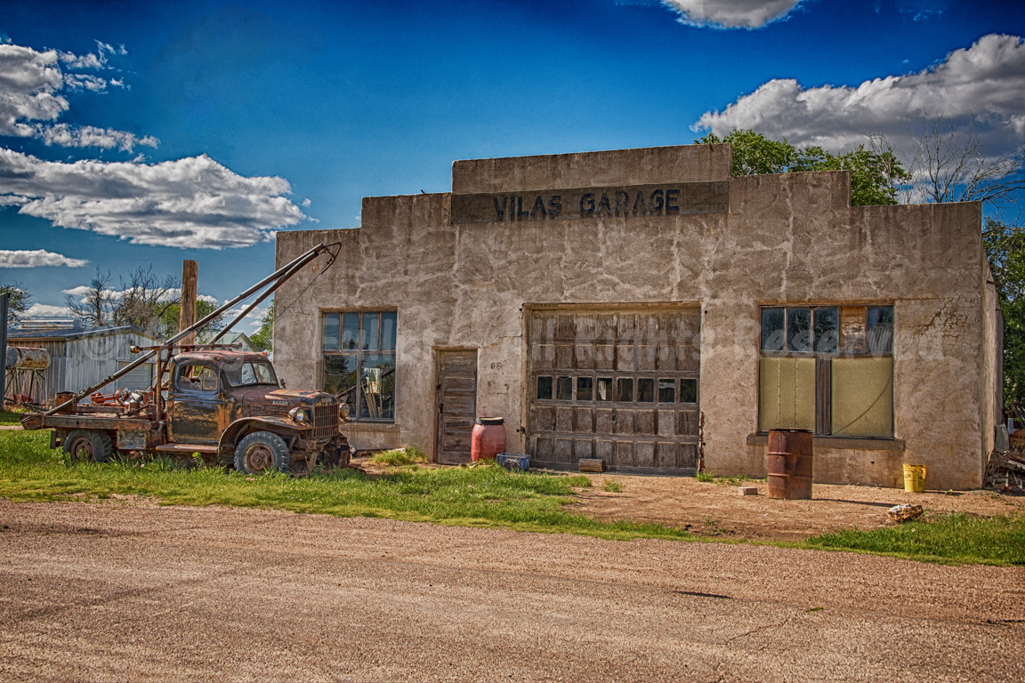 Wrenching Up the Past - Vilas Garage - Vilas, Colorado