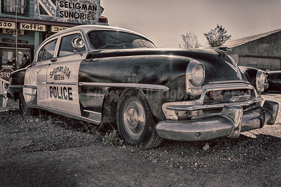1950s Chrysler New Yorker Police Cruiser - Seligman, Arizona