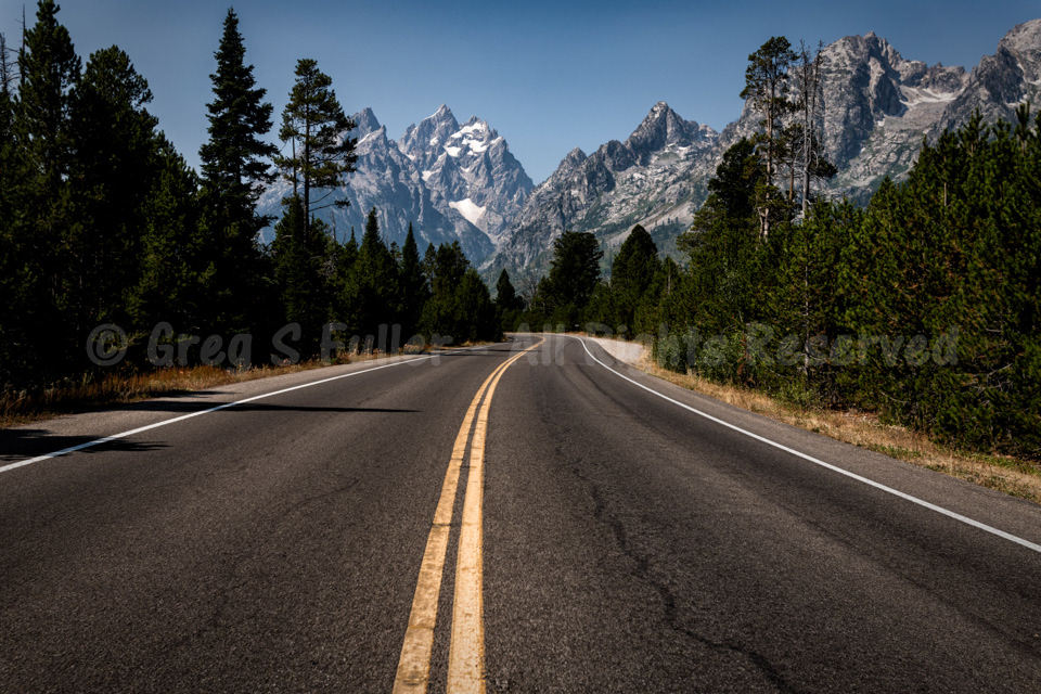 The Road Ahead - Grand Teton National Park, Wyoming