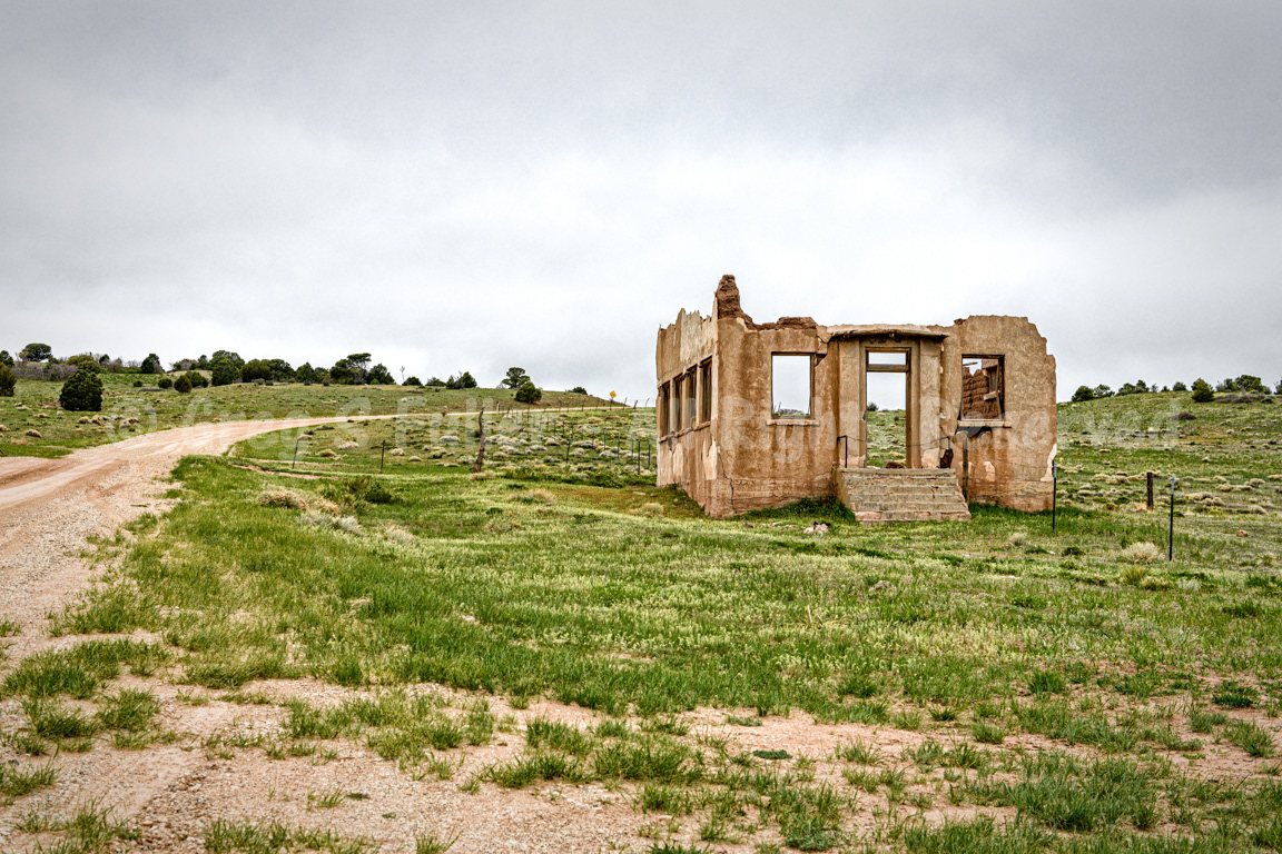 Just a Relic - Alamo Schoolhouse - Huerfano County, Colorado