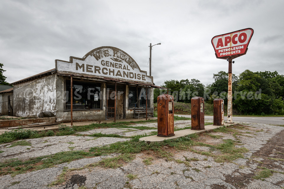Outta Gas - APCO Petroleum - Cogar, Oklahoma