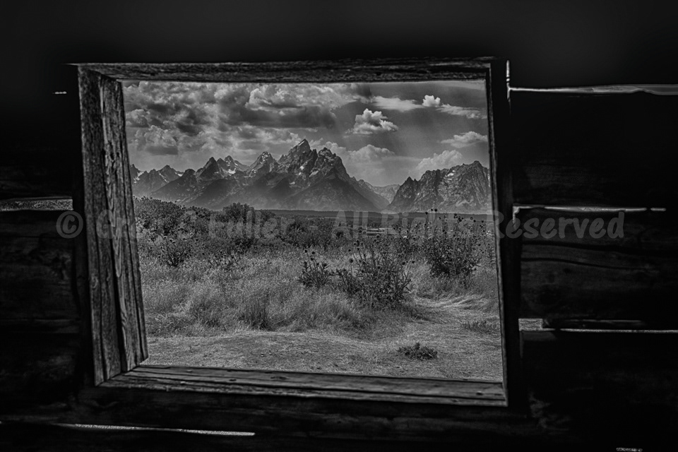 A Cabin with a View - JP Cunningham Cabin - Grand Teton National Park, Wyoming