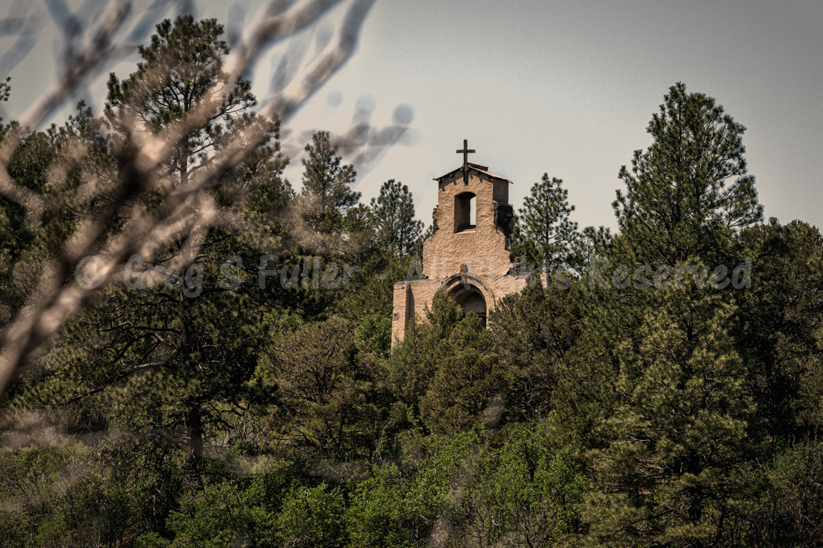 Just a remnant Remains - St Aloysius Catholic Church - Morley, Colorado