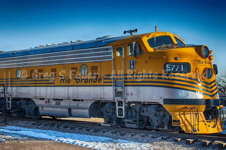 Denver & Rio Grande, F9 Diesel Engine No. 5771