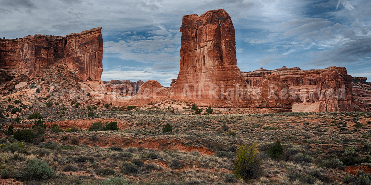 Sheep Rock - Arches National Park, Utah