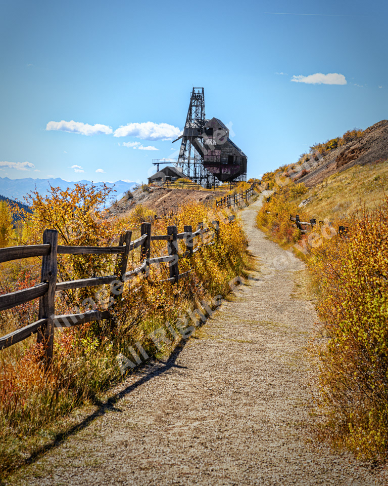 Scenes from Miners' Past - Victor Mining Area