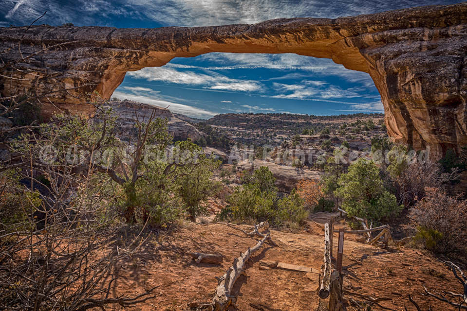 Owachomo Bridge - Natural Bridges National Monument, Utah