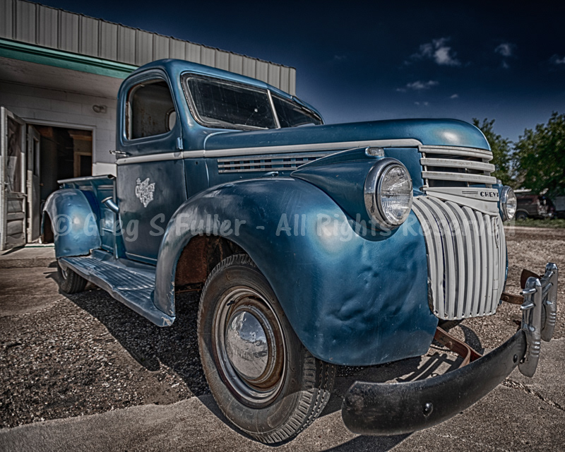 From The Cowchip Country Club - 40s Chevrolet Working Man's Truck - Scott City, Kansas