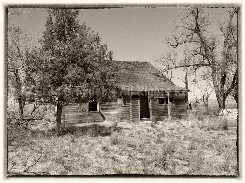 Unsettled Life - Old Homestead - Pawnee Grasslands, Colorado
