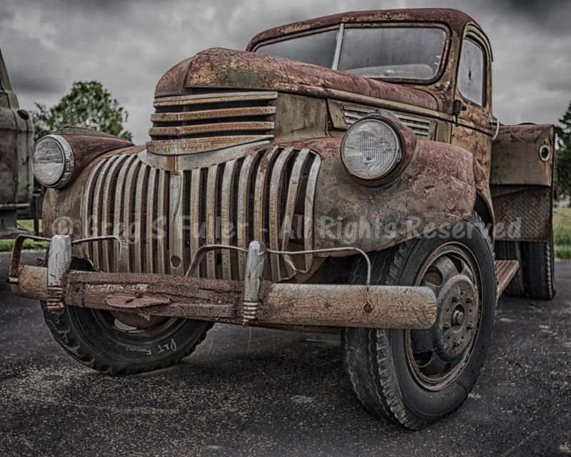 Rust in Peace - 1940s Chevrolet Pickup Truck - Sequoyah, Oklahoma