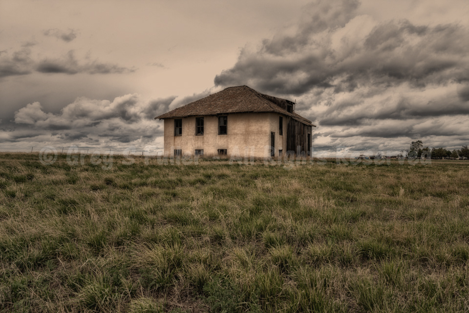 A Grand Old School House on the Plains - Fyffe School, Logan County, Colorado