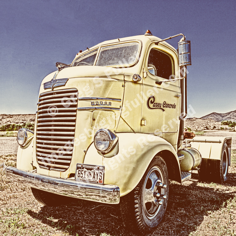 Vintage 1940s Dodge Cab Over (COE) Truck 