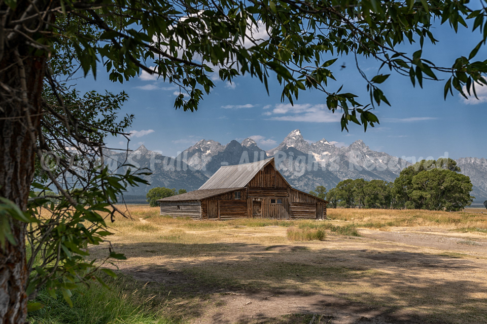T.A. Moulton Barn - Mormon Row Historic District - Grand Teton National Park - Teton County, Wyoming