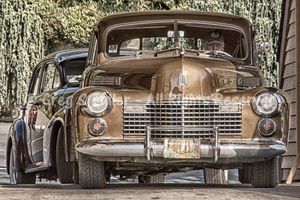 Cruise on in - Classic 1940s Cadillac - Gold Beach, Oregon