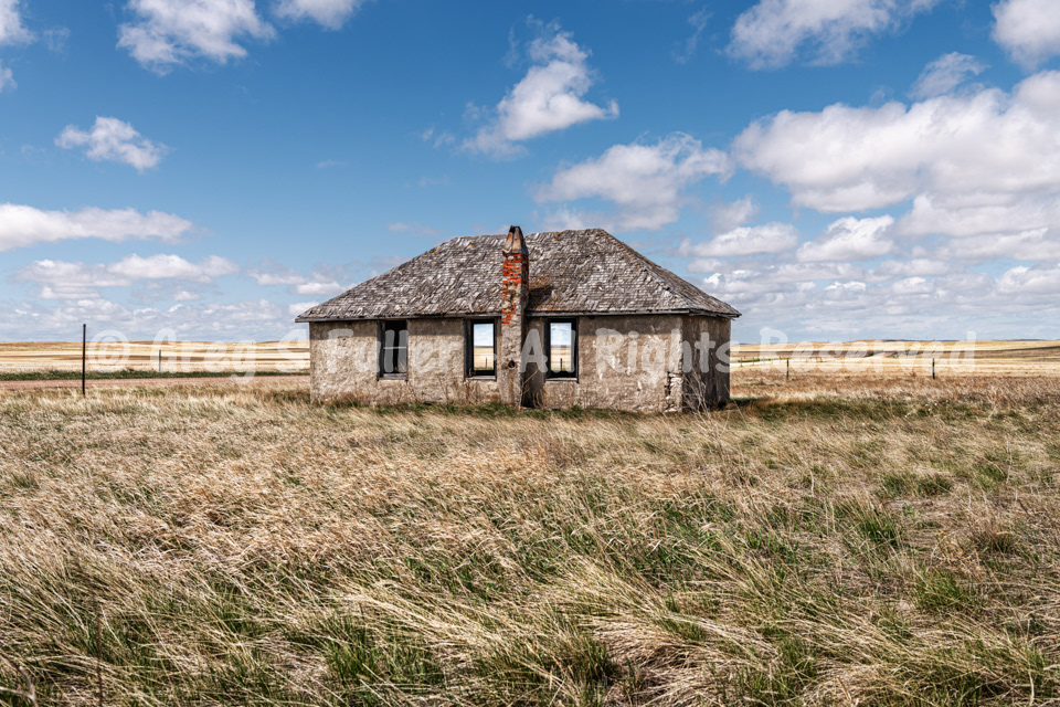 Looking Right Through You - Rockaway Schoolhouse - Pawnee National Grasslands, Colorado